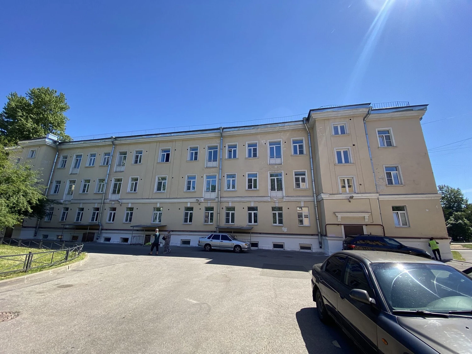 г. СПб ул. Герасимовская, д.13, лит. А фасад 1